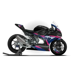 Kit déco ASD BMW M1000RR 2023 Noir – Bleu – Rose